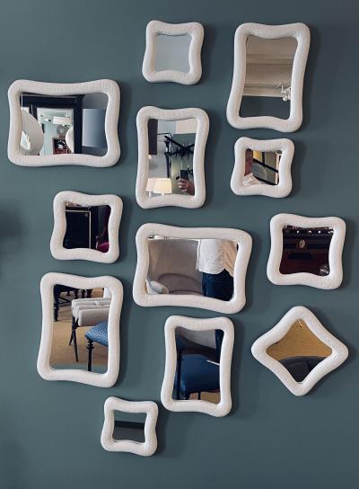  Bourgeois Boheme Atelier Set of 12 Republique Mirrors by Bourgeois Boheme Atelier