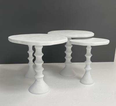  Bourgeois Boheme Atelier Set of Four St Paul Plaster Tables