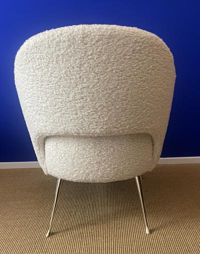  Bourgeois Boheme Atelier Single Briance Chair in Cream Boucle