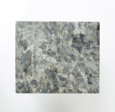  Bourgeois Boheme Atelier Single Sorgue Side Table White Bronze Legs