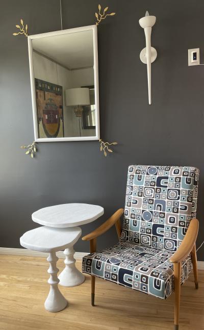  Bourgeois Boheme Atelier St Paul Plaster Nesting Tables