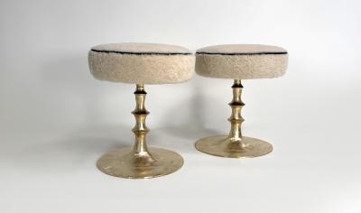  Bourgeois Boheme Atelier St Paul Primo Stool Gold Bronze
