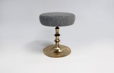  Bourgeois Boheme Atelier St Paul Primo Stool Gold Bronze