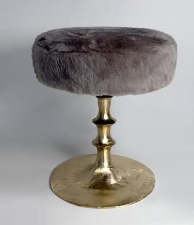  Bourgeois Boheme Atelier St Paul Primo Stool Gold Bronze