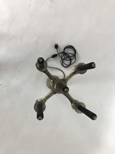  Bourgeois Boheme Atelier St Paul Primo Table Lamp Silver Bronze