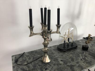  Bourgeois Boheme Atelier St Paul Primo Table Lamp Silver Bronze