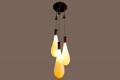  Bourgeois Boheme Atelier Vendome Trio Chandelier Caramel By Bourgeois Boheme Atelier