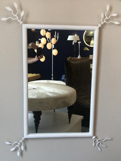  Bourgeois Boheme Atelier Vincennes Mirror White Plaster Finish