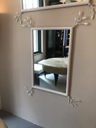  Bourgeois Boheme Atelier Vincennes Mirror White Plaster Finish