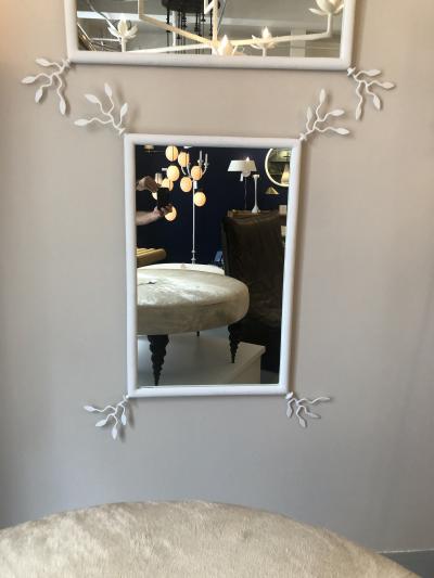 Bourgeois Boheme Atelier Vincennes Mirror White Plaster Finish