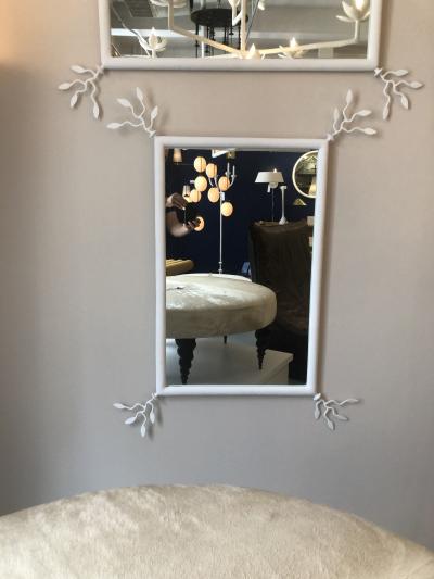  Bourgeois Boheme Atelier Vincennes Mirror White Plaster Finish