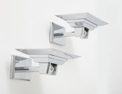  Boyd Lighting Co Polished Chrome Minimalist Sconces by Boyd Lighting 2 Pairs Available 