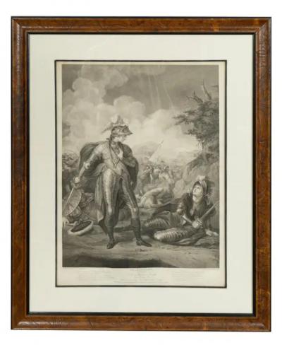  Boydell Collection Six Framed Engravings Of Shakespearean Play Scenes By Boydell