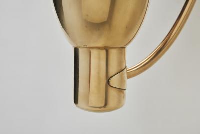  Br derna Malmstr ms Metallvarufabrik Carl Axel Acking Model 5029 Wall Lamp for Br derna Malmstr ms Sweden 1940s