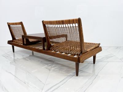  Bramin M bler Hans Olsen Teak Modular Seating Unit for Bramin Denmark 1950s