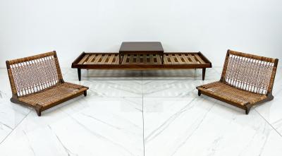  Bramin M bler Hans Olsen Teak Modular Seating Unit for Bramin Denmark 1950s