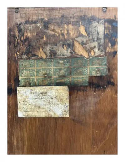  Branco Preto Brazilian Bar with Side Table in Hardwood and Glass by Branco e Preto c 1950 s