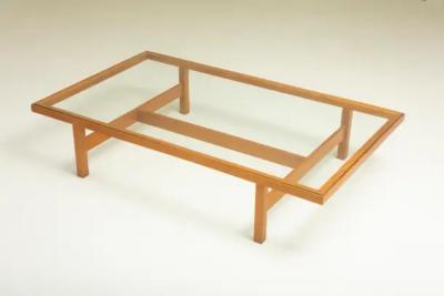  Branco Preto Mid Century Modern Center Table by Est dio Branco Preto Brazil 1950s