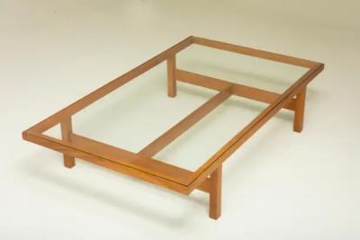  Branco Preto Mid Century Modern Center Table by Est dio Branco Preto Brazil 1950s