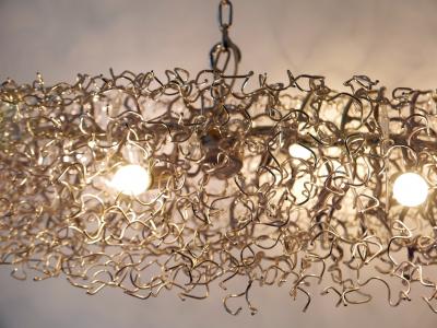  Brand Van Egmond Gorgeous XXL Brand van Egmond Hollywood Chandelier Oval 140 Nickel Netherlands