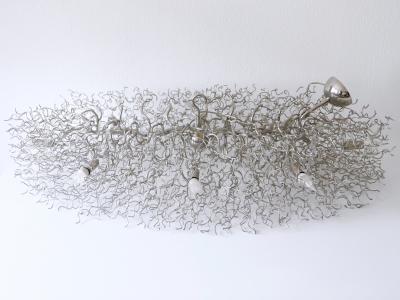  Brand Van Egmond Gorgeous XXL Brand van Egmond Hollywood Chandelier Oval 140 Nickel Netherlands