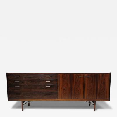  Brande M belfabrik Ib Kofod Larsen for Brandi Moblefabrik Rosewood Credenza Dresser