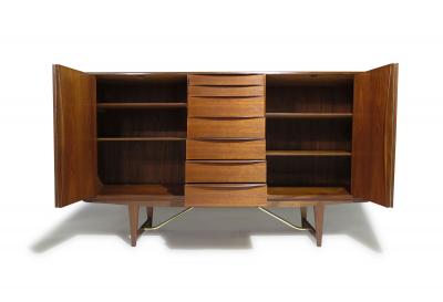  Brande M belfabrik Kurt stervig Mid century Teak Sideboard for Brande M belfabrik Denmark 1956