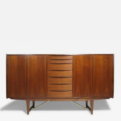  Brande M belfabrik Kurt stervig Mid century Teak Sideboard for Brande M belfabrik Denmark 1956