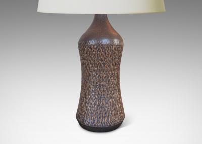  Brandi Keramik Pair of Table Lamps by Henry Brandi