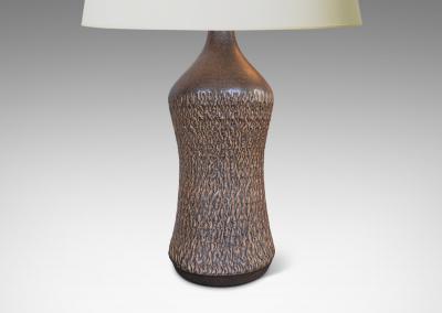  Brandi Keramik Pair of Table Lamps by Henry Brandi