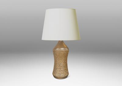  Brandi Keramik Table lamp by Henry Brandi for Brandi Keramik