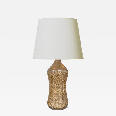  Brandi Keramik Table lamp by Henry Brandi for Brandi Keramik
