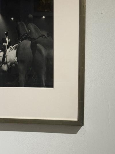  Brassa Vintage Heliogravure Circus Scene Black and White 1936 Framed