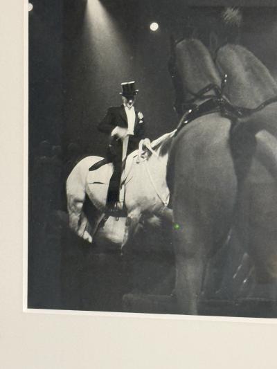  Brassa Vintage Heliogravure Circus Scene Black and White 1936 Framed
