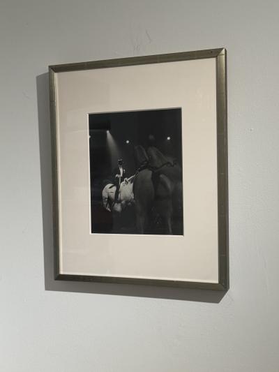  Brassa Vintage Heliogravure Circus Scene Black and White 1936 Framed