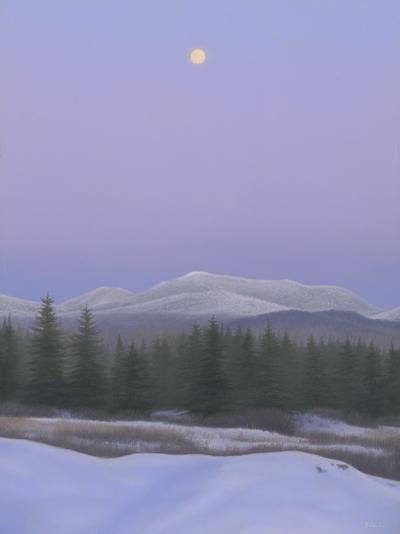  Brett Scheifflee Snow Moon over the Adirondacks