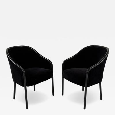  Brickell Associates Pair Ward Bennett Armchairs For Brickel Associates 1970