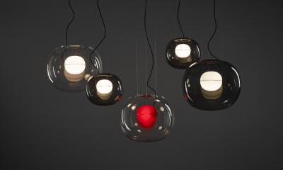  Brokis Lucie Koldova Big One Handblown Glass Pendant Lamp for Brokis