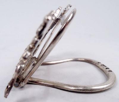  Brook Son Set of 4 Scottish Victorian Drumming Monkey Place Card Holders 1899