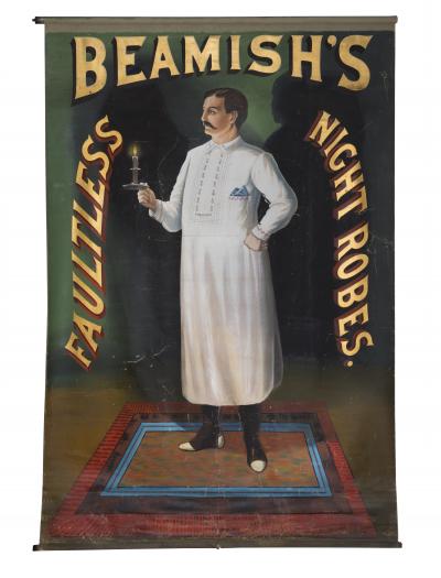  Brooke Sign Co Beamishs Faultless Night Robes Trade Sign