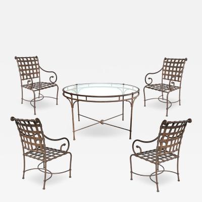  Brown Jordan Furniture Brown Jordan Florentine Collection 5 piece Outdoor Dining Set