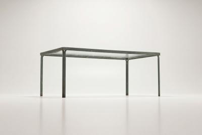  Brown Jordan Furniture Brown Jordan Tamiami Dining Set with Dining Table and Four Armchairs 1960s