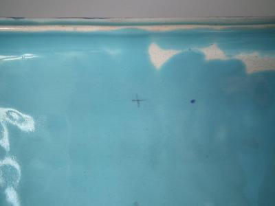  Brown Westhead Moore Co Brown Westhead Moore and Co Majolica Belted Suitcase Box and Cover