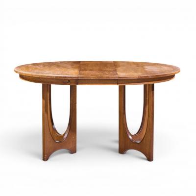  Broyhill Brasilia Broyhill Brasilia Mid Century Dining Table with 1 Leaf