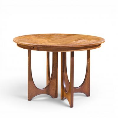  Broyhill Brasilia Broyhill Brasilia Mid Century Dining Table with 1 Leaf