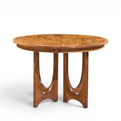  Broyhill Brasilia Broyhill Brasilia Mid Century Dining Table with 1 Leaf