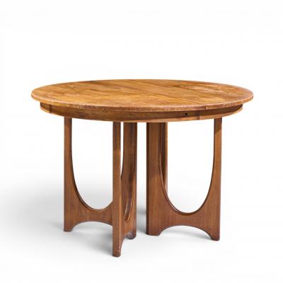  Broyhill Brasilia Broyhill Brasilia Mid Century Dining Table with 1 Leaf