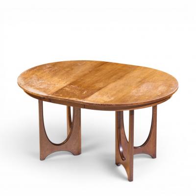  Broyhill Brasilia Broyhill Brasilia Mid Century Dining Table with 1 Leaf