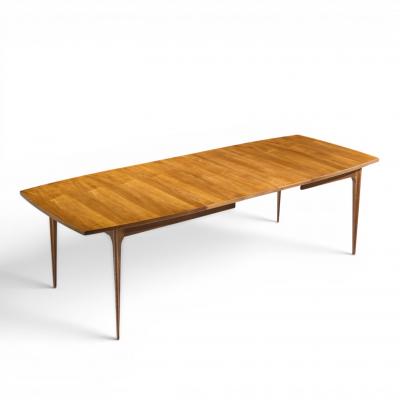  Broyhill Brasilia Broyhill Brasilia Mid Century Dining Table with 3 Leaves