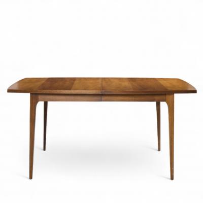 Broyhill Brasilia Broyhill Brasilia Mid Century Expanding Walnut Dining Table with 3 Leaves
